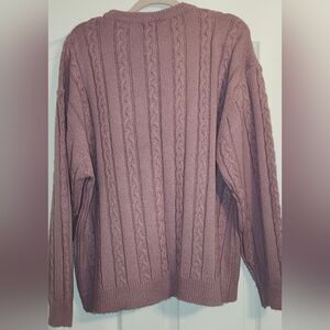 Ashley Stewart Cable Knit Sweater